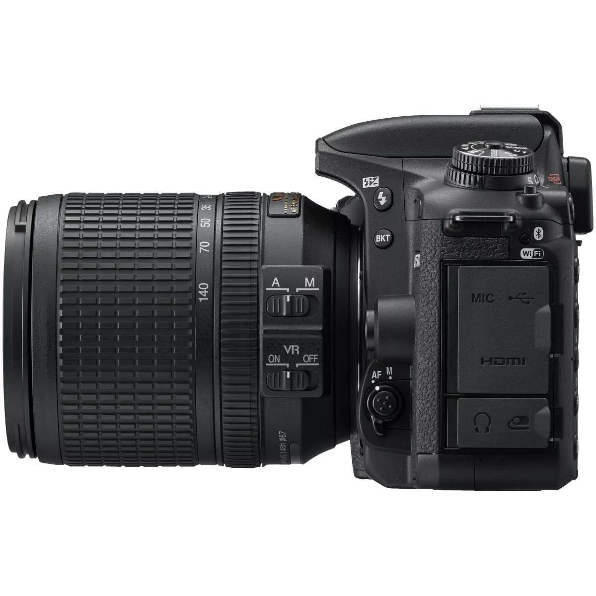 Nikon D7500 + AF-S DX NIKKOR 18-140 mm f/3,5-5,6G ED VR