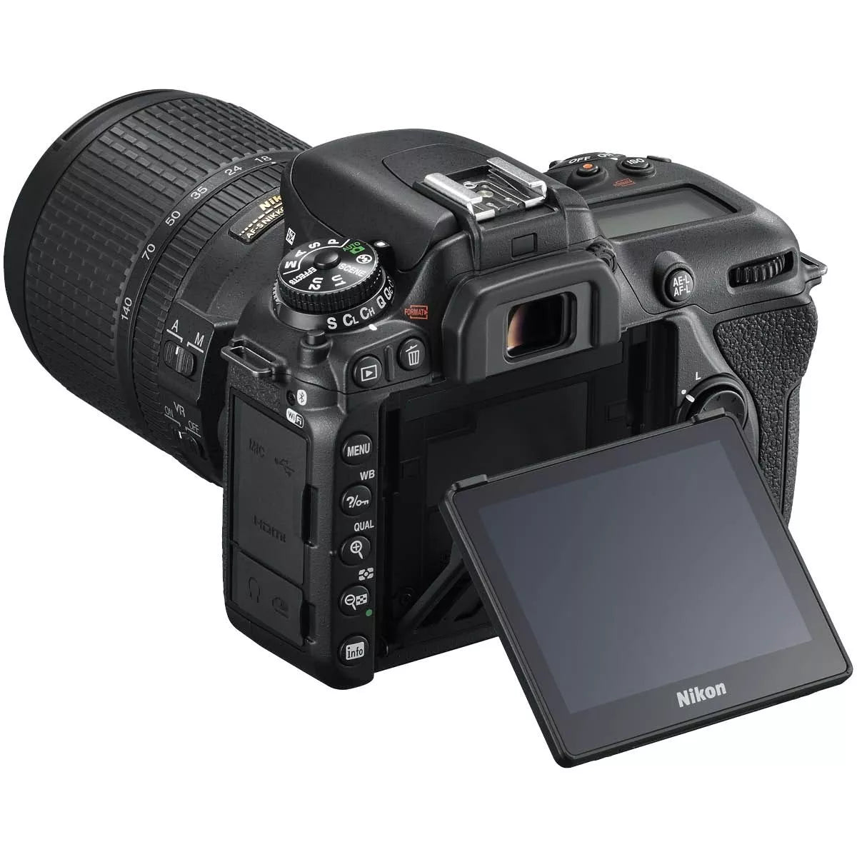 Nikon D7500 + AF-S DX NIKKOR 18-140 mm f/3,5-5,6G ED VR